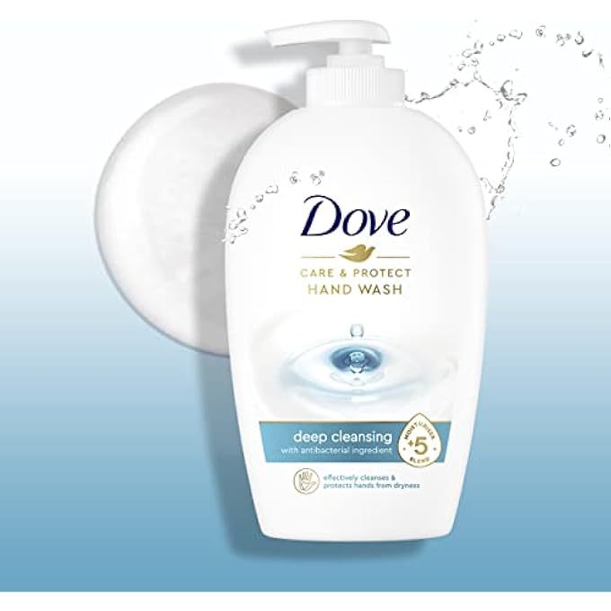Dove CARE & PROTECT ANTIBACTERIAL HAND WASH WHITE - Image 5